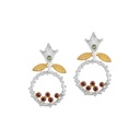 گوشواره صددانه یاقوت