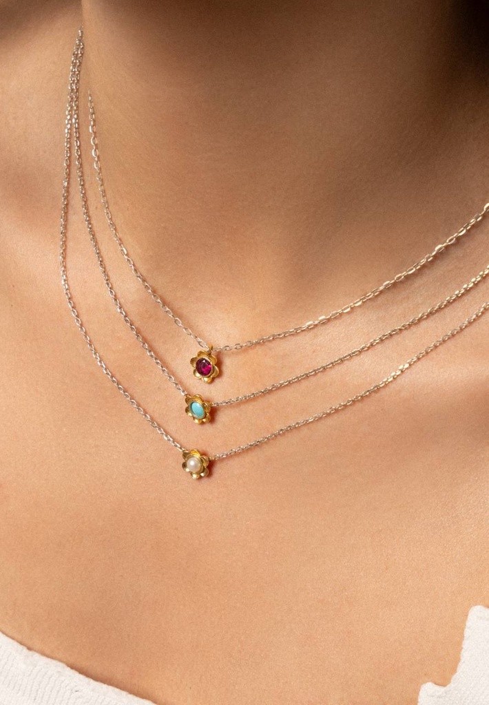 گردنبند تک گلستان